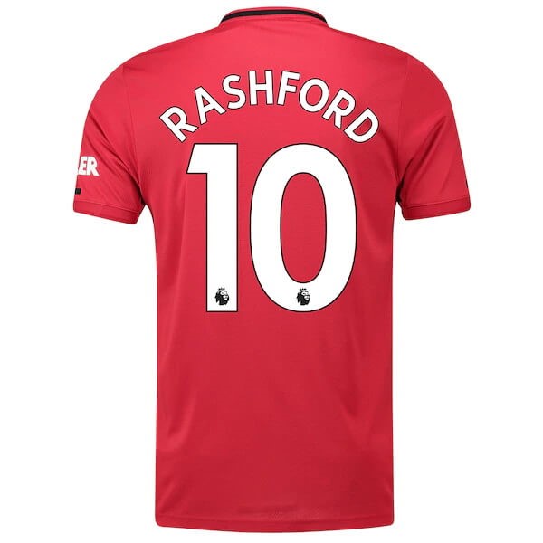 Trikot Manchester United NO.10 Rashford Heim 2019-20 Rote Fussballtrikots Günstig